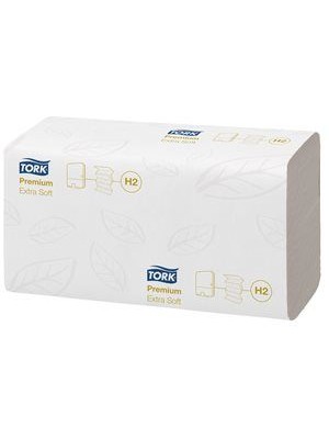 Utierky papierové skladané TORK "Extra soft Multifold", premium