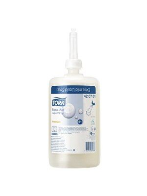 Tekuté mydlo TORK S1 systém 1l "Premium Soap Liquid Extra Mild", bez vône