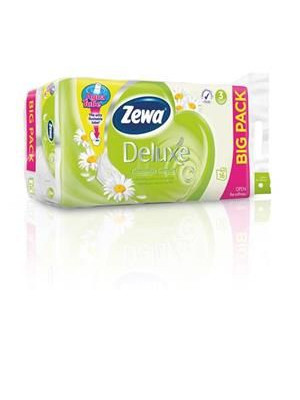 Toaletný papier ZEWA "Deluxe", 3 vrstvový, kamilka 16 ks