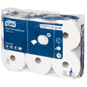 Toaletný papier  TORK, T8 systém, 2 vrstvový "SmartOne"