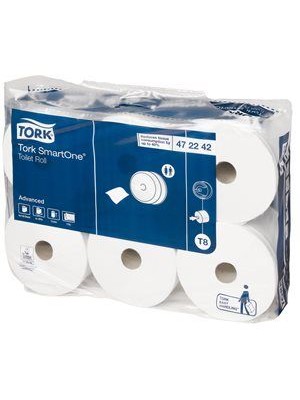 Toaletný papier  TORK, T8 systém, 2 vrstvový "SmartOne"