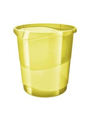 Kôš plastový Esselte Colour'Ice, žltý
