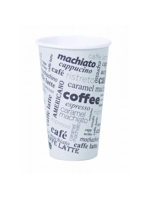 Pohár papierový 0,4l "Coffee to go" s motívom
