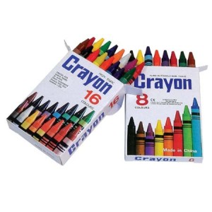 Farbičky, voskovky Crayon /8 kusov