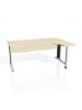 Stôl CROSS 180x75,5x120cm (80x40) ľavý agát