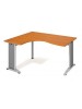 Stôl FLEX 160x75,5x120 (60x80) pravý čerešňa
