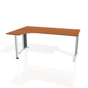 Stôl FLEX 180x75,5x120 (40x80) pravý čerešňa  OFFICE PRO