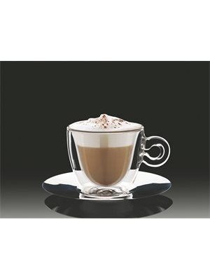 Šálky na cappuccino + podšálka, "Thermo", 165 ml