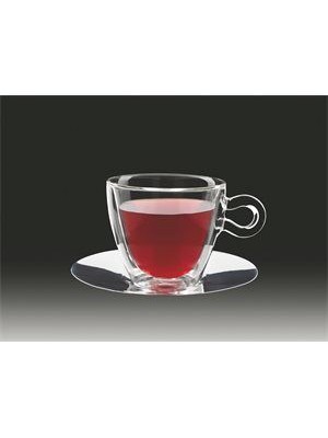 Šálky na čaj + podšálka, "Thermo", 300 ml