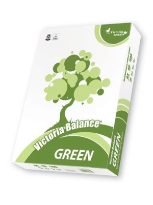 Kancelársky papier VICTORIA Balance Green, recyklovaný, A3, 80g