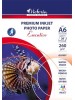 Fotopapier  VICTORIA "Executive", A6, 260g, vysokolesklý