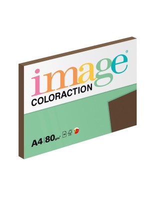 Farebný papier Image Coloraction, A4, 80g, hnedý