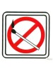 Piktogram Zákaz fajčenia a používania otvoreného ohňa