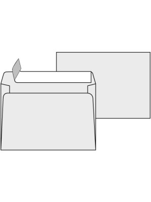 Obálky C5, s páskou, 50 ks
