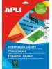 Etikety APLI, 210 x 297 mm, farebné