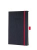 Poznámkový blok SIGEL "Conceptum Red Edition", A4, štvorčekový