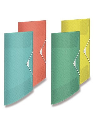 Plastový obal s gumičkou Esselte Colour'Ice