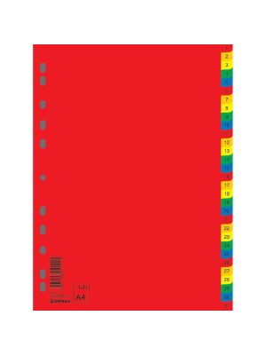 Plastový rozraďovač DONAU, 31-dielny