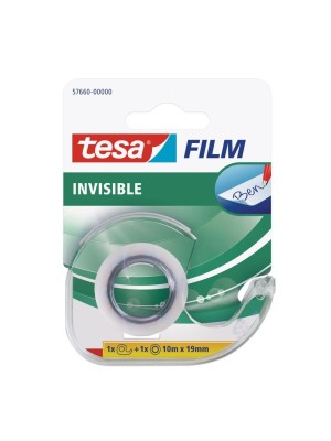 Lepiaca páska TESA Invisible 19mm x 10m, s dispenzorom