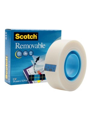 Lepiaca páska SCOTCH Removable, 19 mm x 33 m Lepiaca páska SCOTCH Removable, 19 mm x 33 m