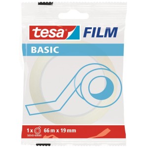 Lepiaca páska TESA Basic, 19 mm x 66 m