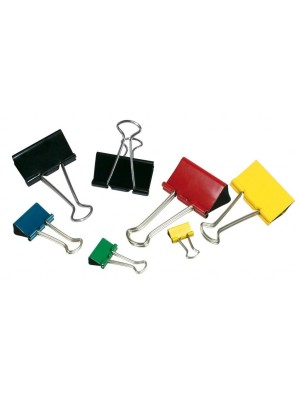 Klipy na dokumenty SAKOTA, 19 mm, 12 ks