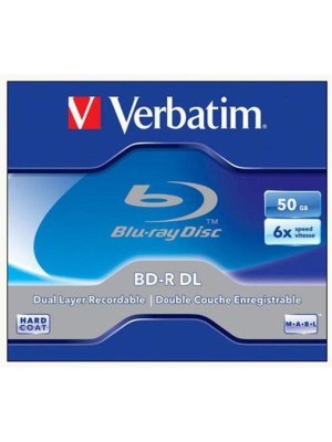 BD-R DL Blu-Ray VERBATIM dvojvrstvové, 50GB