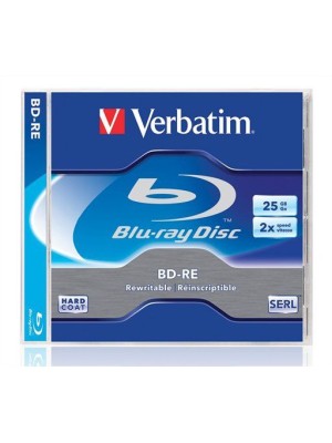 BD-RE Blu-Ray VERBATIM prepisovateľné, 25GB