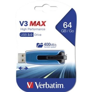 USB kľúč 3.0 VERBATIM V3 MAX, 64 GB