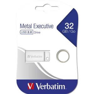 USB kľúč VERBATIM Metal Executive, USB 2.0, 32 GB