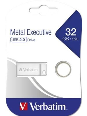 USB kľúč VERBATIM Metal Executive, USB 2.0, 32 GB