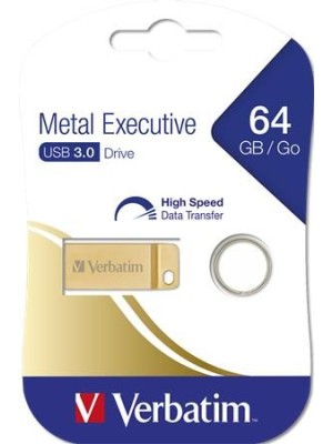 USB kľúč VERBATIM Metal Executive, USB 3.0, 64 GB