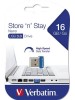 USB kľúč 3.0 VERBATIM NANO Store ´N´ Stay, 16 GB