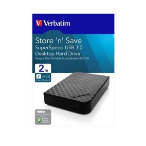 Pevný disk 3,5" VERBATIM Store ´n´ Save, 2 TB