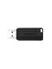 USB kľúč 2.0 VERBATIM PinStripe, 128 GB, čierny