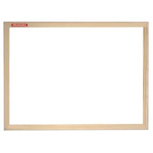 Tabuľa magnetická v drevenom ráme 90x60cm