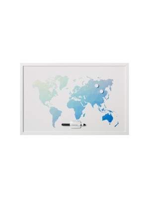 Tabuľa magnetická VICTORIA "Mapa sveta" 60 x 40 cm