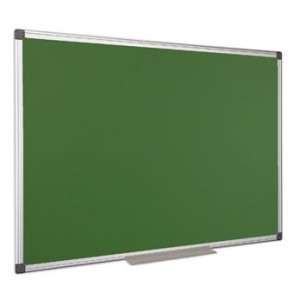 Zelená tabuľa popisovateľná kriedou, 90 x 120 cm