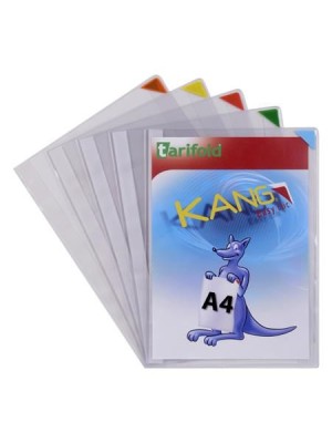 Samolepiaca prezentačná tabuľa TARIFOLD Kang, A4, mix farieb