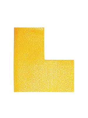 Značenie podláh DURABLE v tvare "L" žlté 10ks