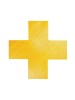 Značenie podláh DURABLE v tvare "kríža" žlté 10ks
