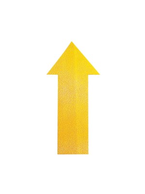 Značenie podláh DURABLE v tvare "šípky" žlté 10ks