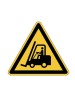Výstražná značka na podlahu Pozor vozíky