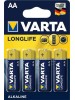 Batéria VARTA Longlife AA  - 4 ks