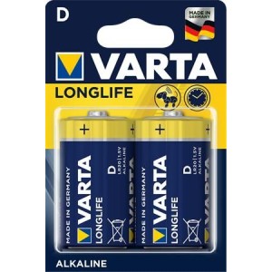 Batéria VARTA Longlife D veľkokapacitná - 2 ks