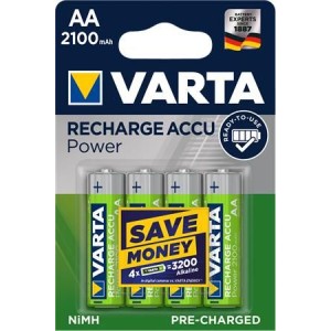 Batéria VARTA Ready2Use AA tužková nabíjateľná - 4 kusy