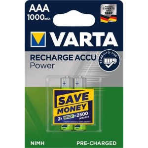 Batéria VARTA Professional Accu AAA mikrotužková nabíjateľná - 2 ks