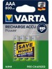 Batéria VARTA Ready2Use AAA mikrotužková nabíjateľná - 4 ks