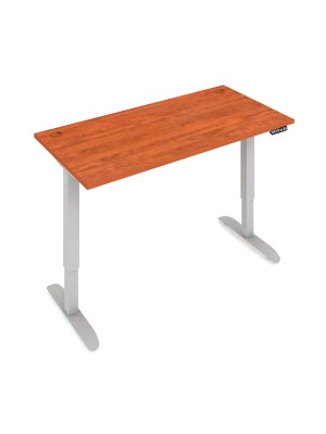 Nastaviteľný stôl Motion, 2-segmentová podnož, 140cm, čerešňa