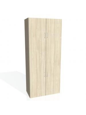 Skriňa DRIVE kombi 5 predelov zatvorených 80x185x42cm agát